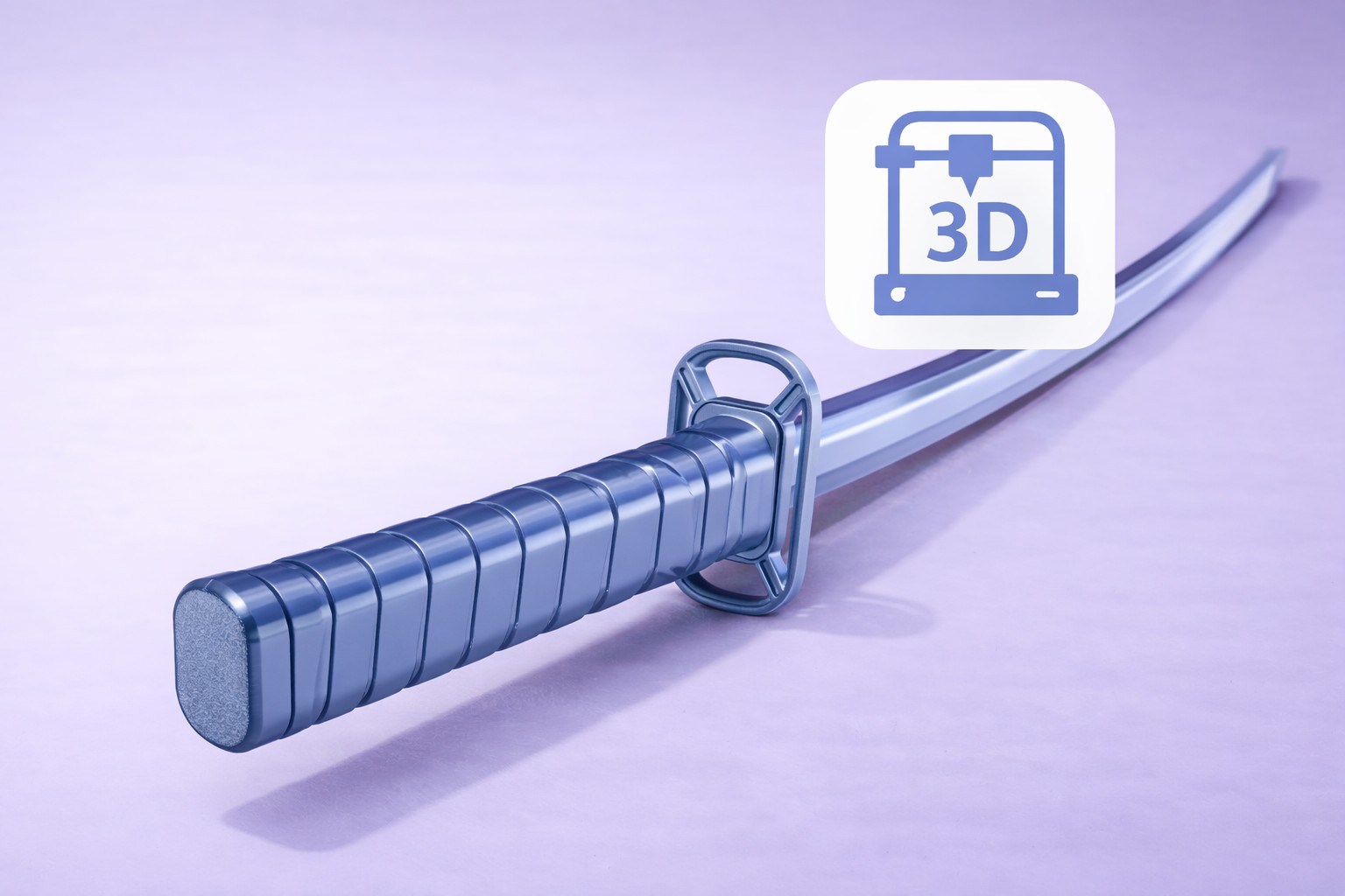 3D игрушка - Складная катана